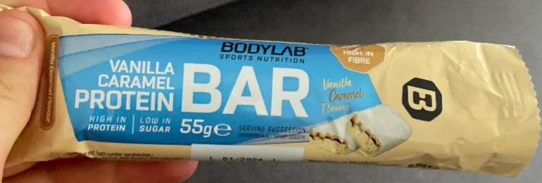 Fotografie - Vanilla Caramel Protein Bar Bodylab