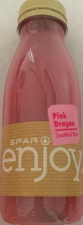 Fotografie - Enjoy Pink dragon smoothie & water Spar