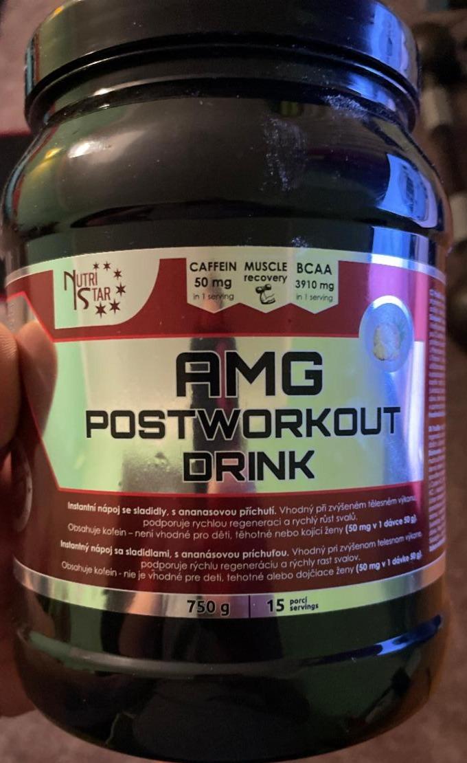 Fotografie - AMG PostWorkout Drink Nutristar