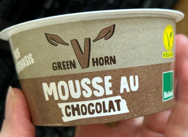 Fotografie - Mousse au chocolat Green Horn