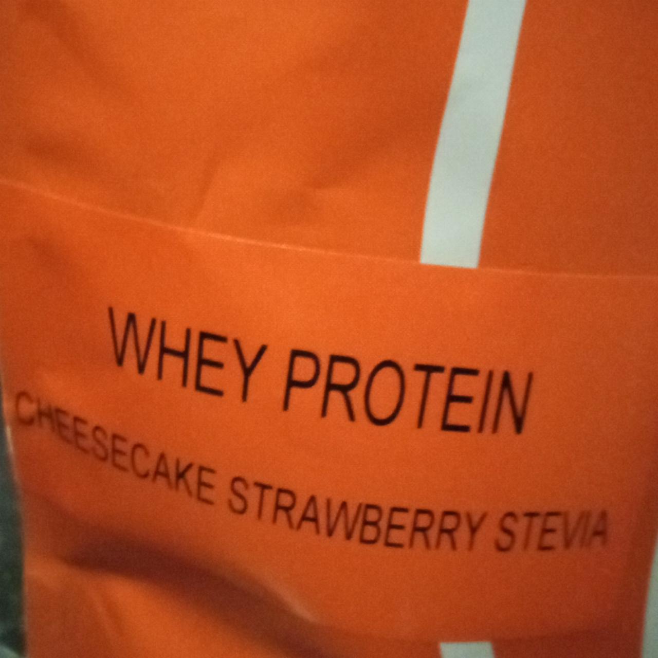Fotografie - Whey protein Cheesecake strawberry stevia Still Mass