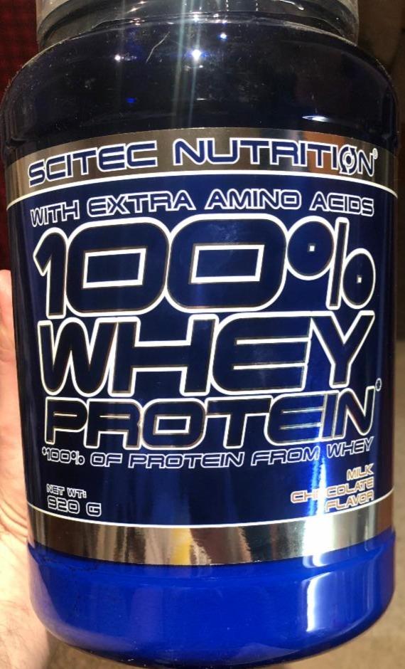 Fotografie - Scitec Nutrition 100% Whey Protein Milk chocolate 