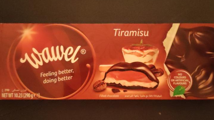 Fotografie - Wawel horká čokoláda s náplňou tiramisu