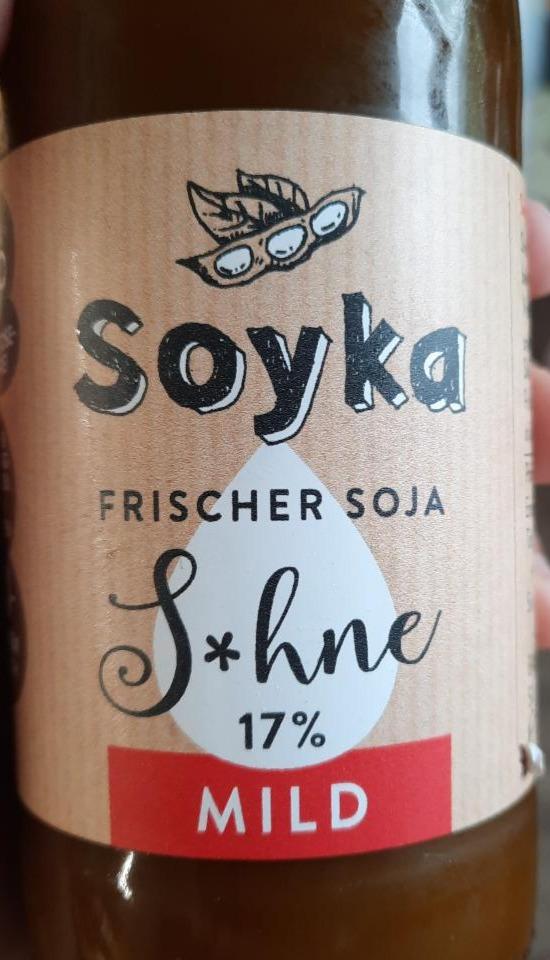 Fotografie - Frischer soja S*hne 17% Mild Soyka