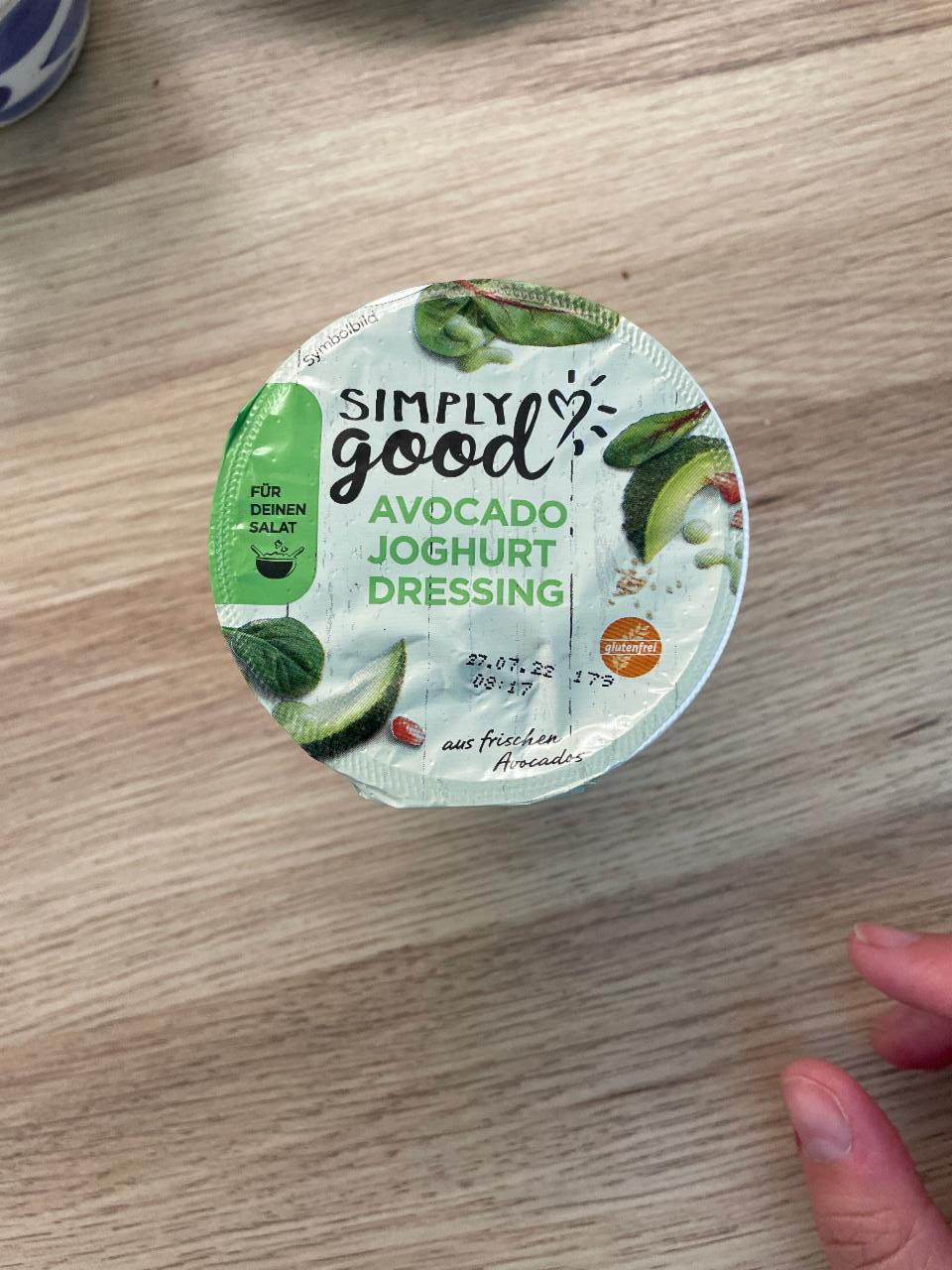 Fotografie - Simply good Avocado joghurt dressing