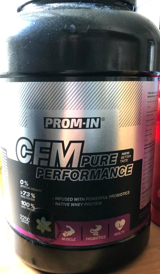 Fotografie - CFM pure performance protein vanilka Prom-in