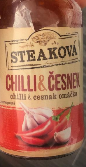 Fotografie - Steaková chilli & cesnak omáčka Vitana