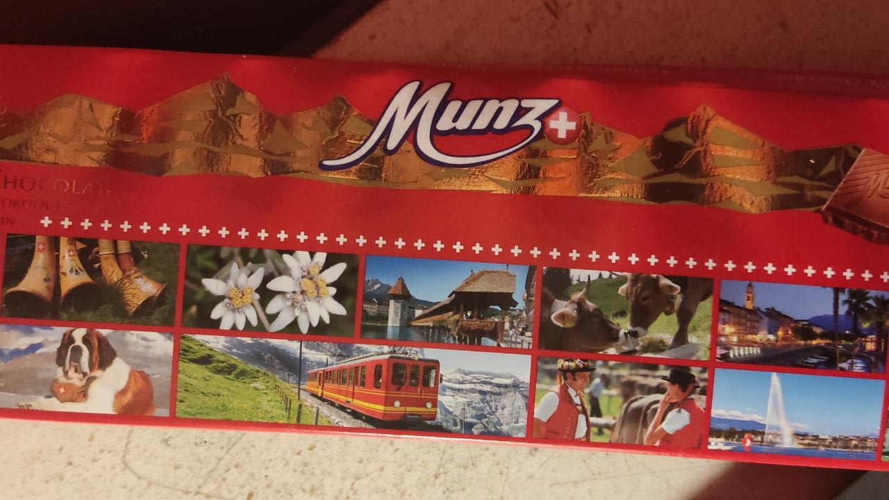 Fotografie - munz milk chocolate