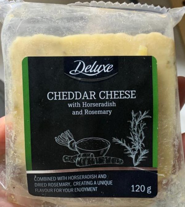 Fotografie - Cheddar Cheese with Horseradish and Rosemary Deluxe
