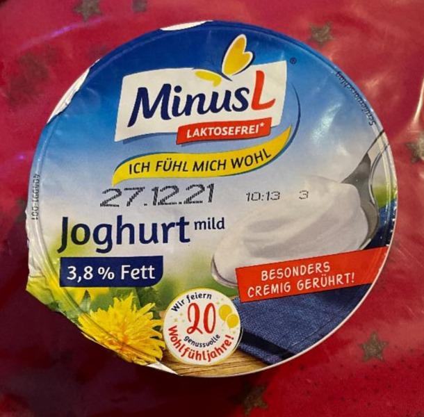 Fotografie - Joghurt mild 3,8 % Fett laktosefrei MinusL