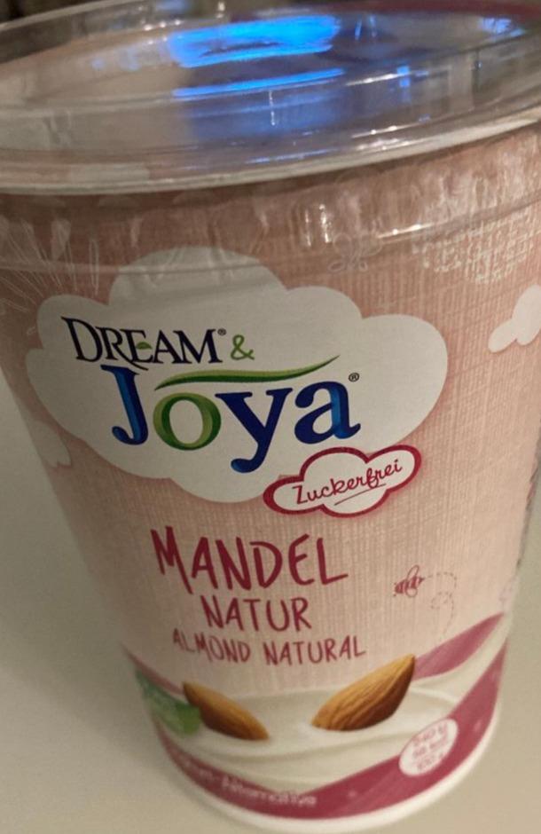 Fotografie - Dream & Joya mandel natur zuckerfrei joghurt 