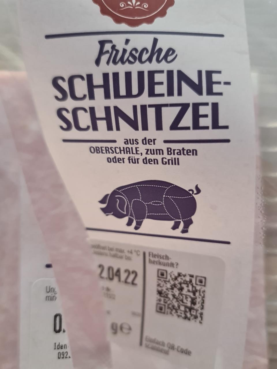 Fotografie - Schweine Schnitzel Metzgerei