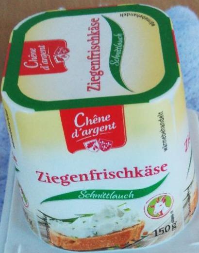 Fotografie - Ziegenfrischkäse Schnittlauch Chêne d'argent