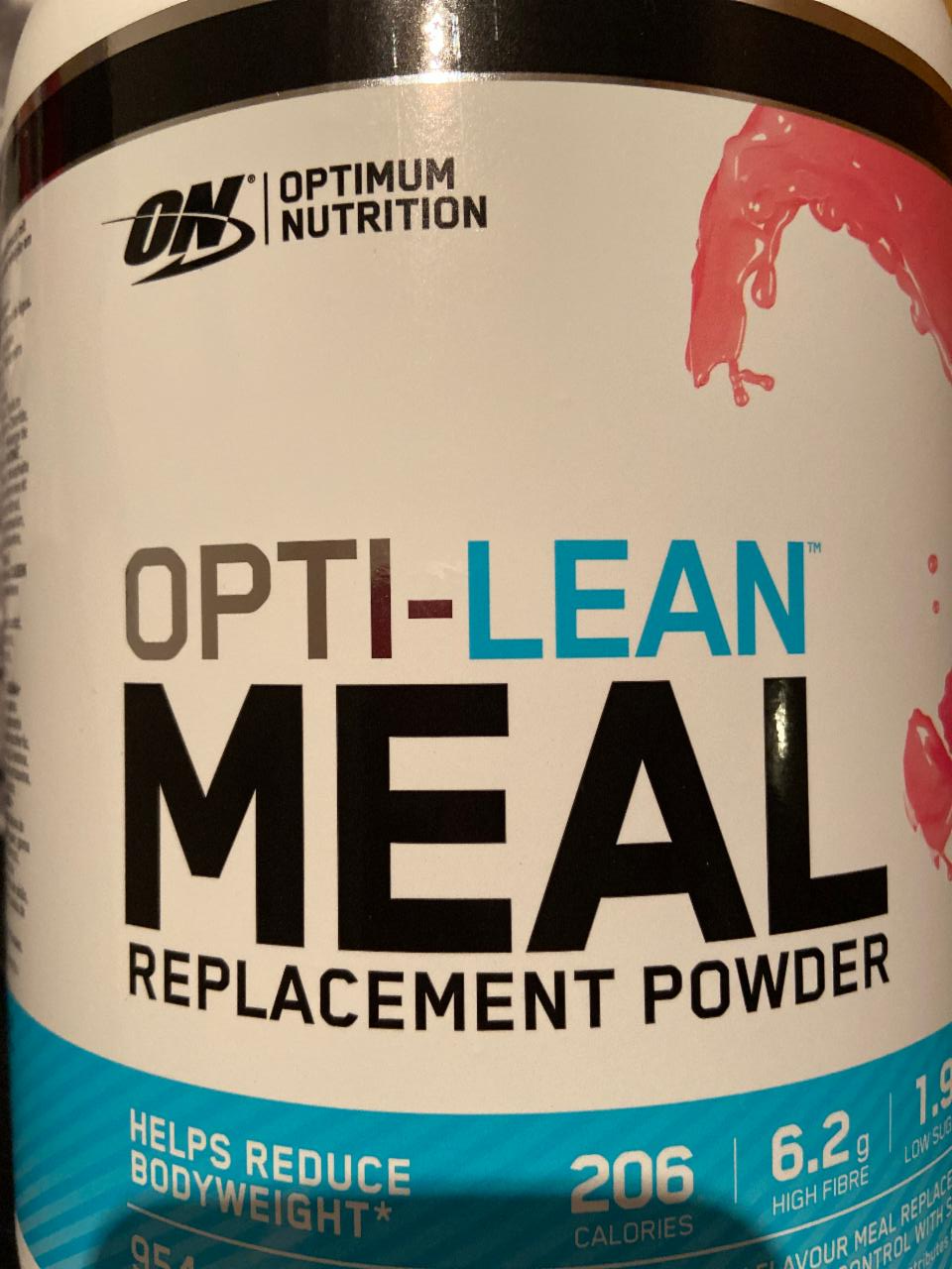 Fotografie - OPTI-LEAN MEAL REPLACEMENT POWDER