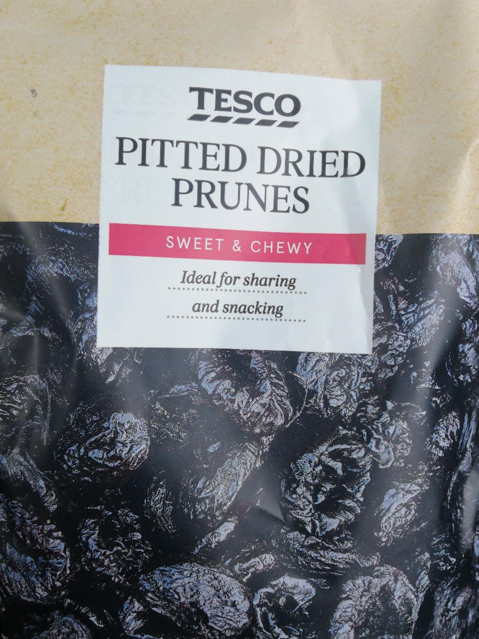 Fotografie - pitted prunes Tesco sušené slivky