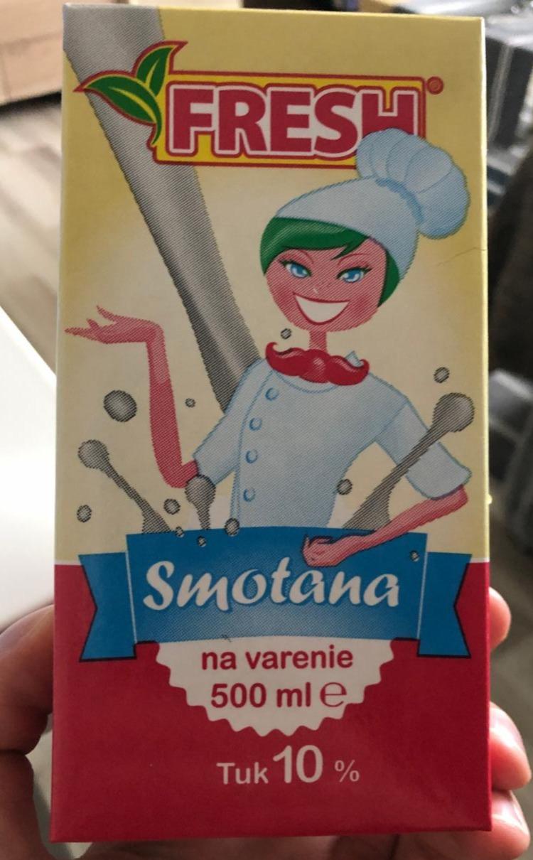 Fotografie - Smotana na varenie 10% Fresh