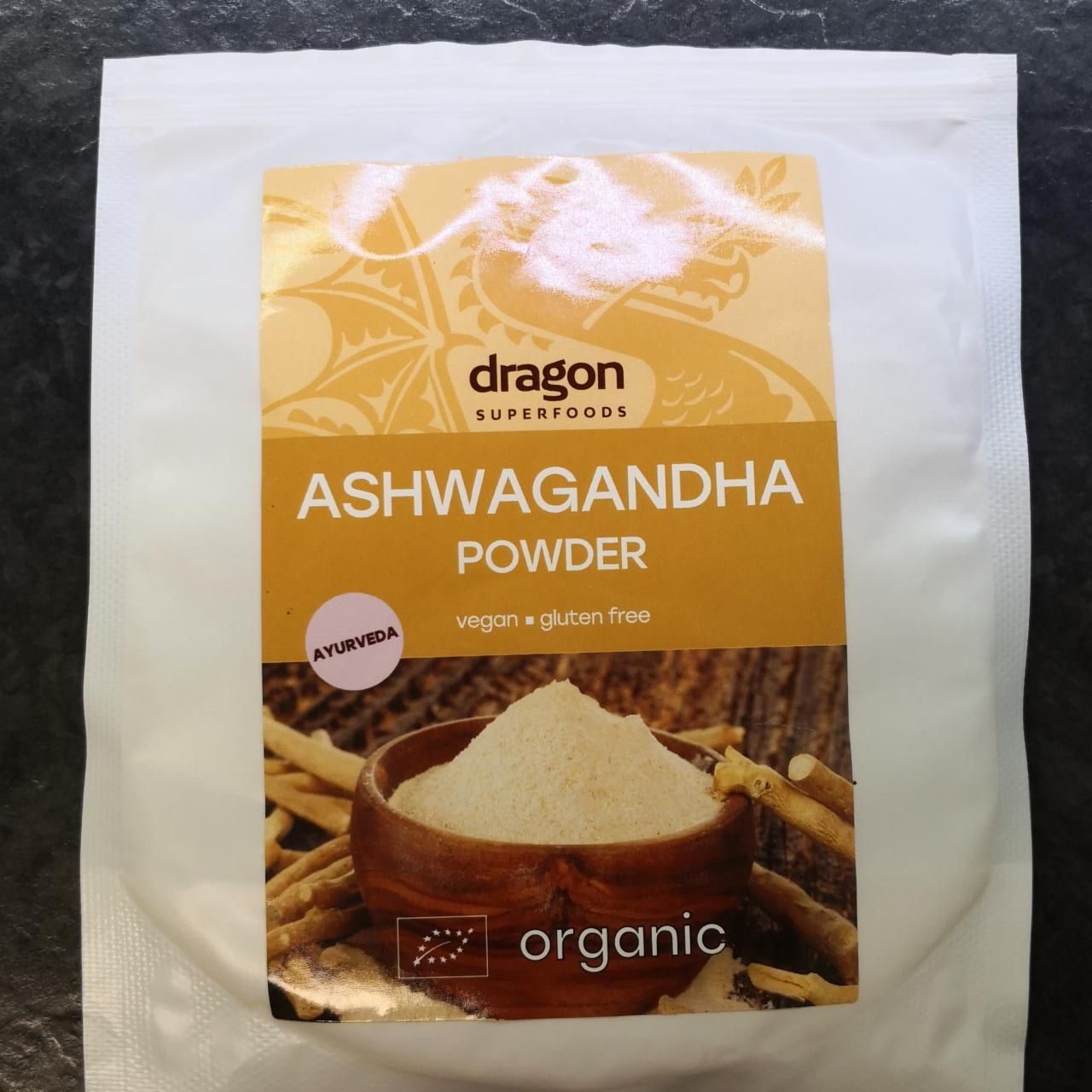 Fotografie - Ashwagandha powder Dragon superfoods