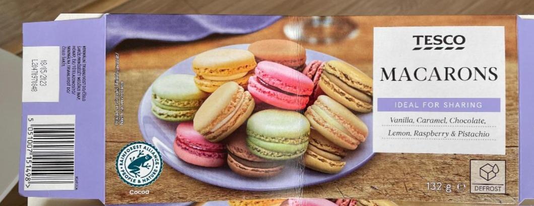 Fotografie - Macarons Tesco