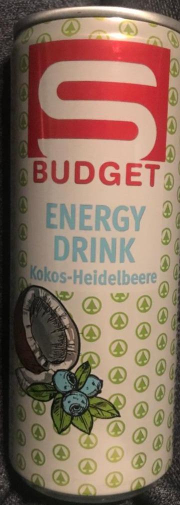 Fotografie - Energy drink kokos-heidelbeere S Budget