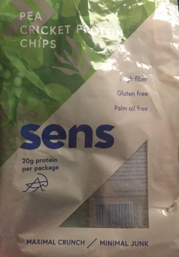 Fotografie - Sens Pea Cricket Protein Chips