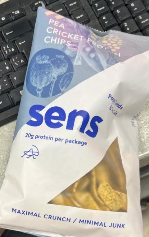 Fotografie - Sens Pea Cricket Protein Chips