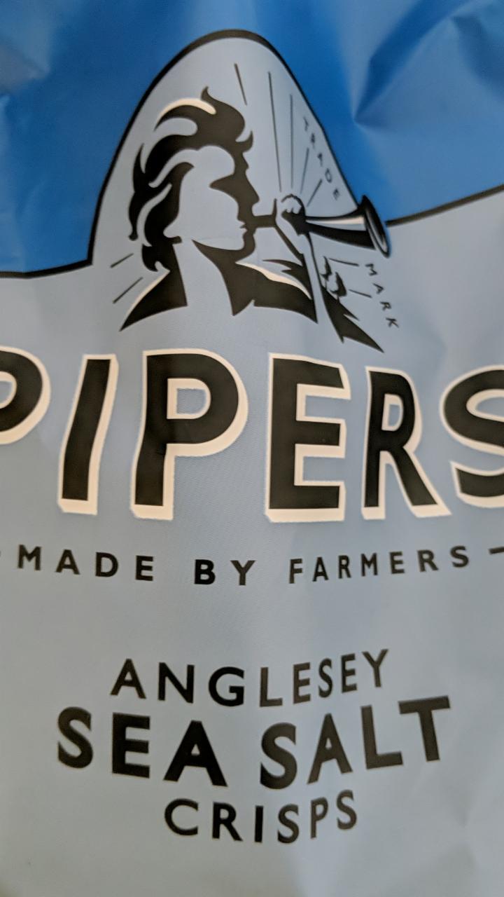 Fotografie - Anglesey sea salt cisps Pipers