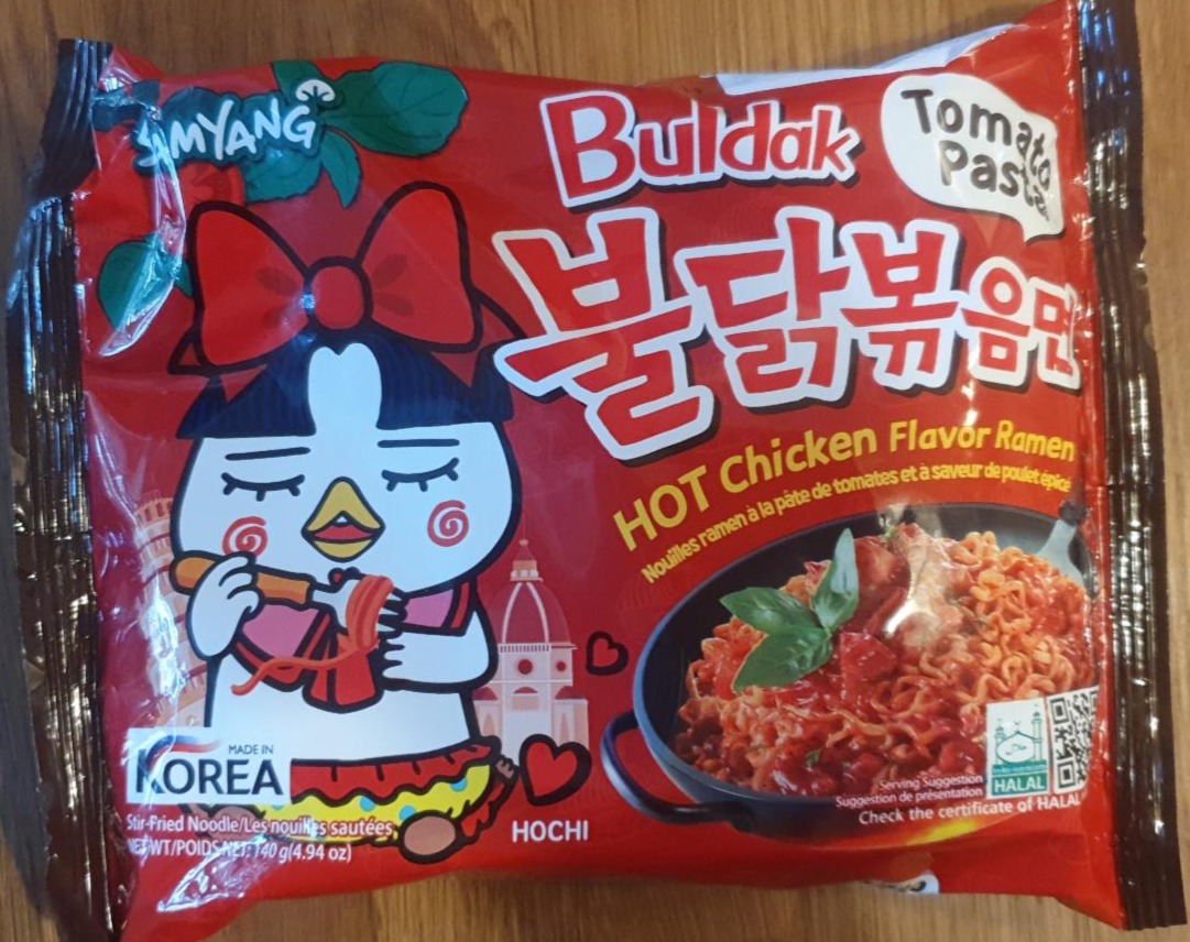 Fotografie - Buldak hot chicken flavor ramen Samyang