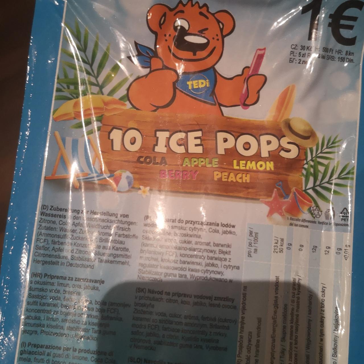 Fotografie - 10 Ice Pops Tedi