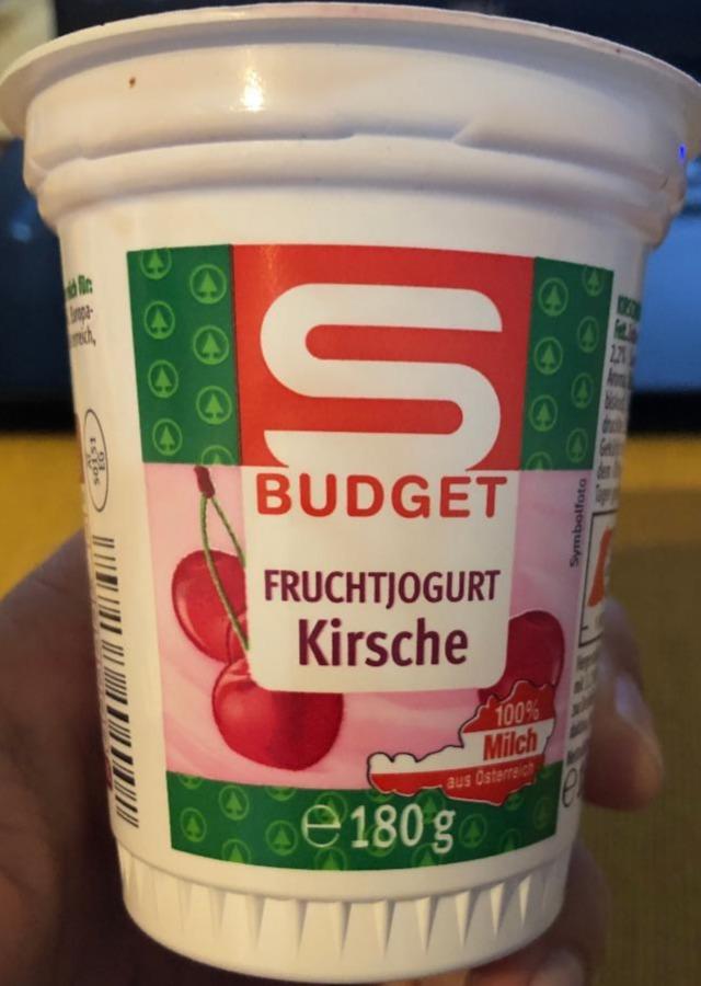 Fotografie - Fruchtjogurt Kirsche S Budget