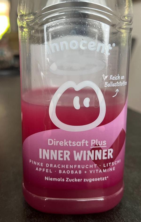 Fotografie - Inner Winner Direktsaft Plus innocent