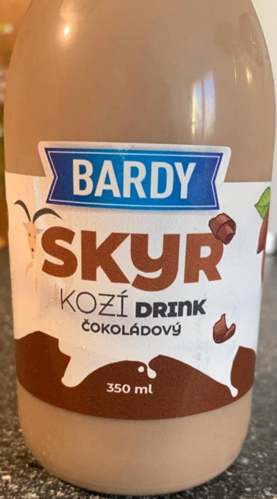 Fotografie - Skyr Kozí drink čokoládový Farma Bardy
