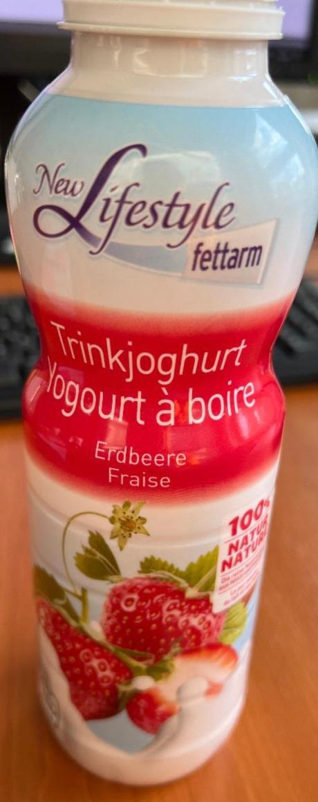 Fotografie - New Lifestyle Trinkjoghurt Erdbeere