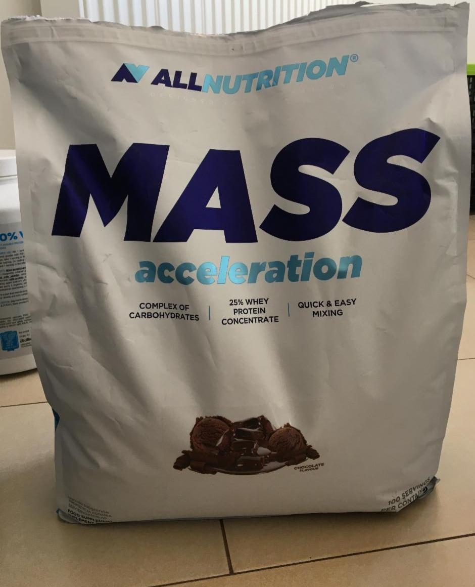 Fotografie - Mass acceleration Chocolate AllNutrition