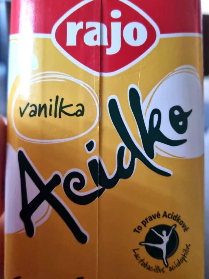 Fotografie - Acidko Rajo Vanilka 3%