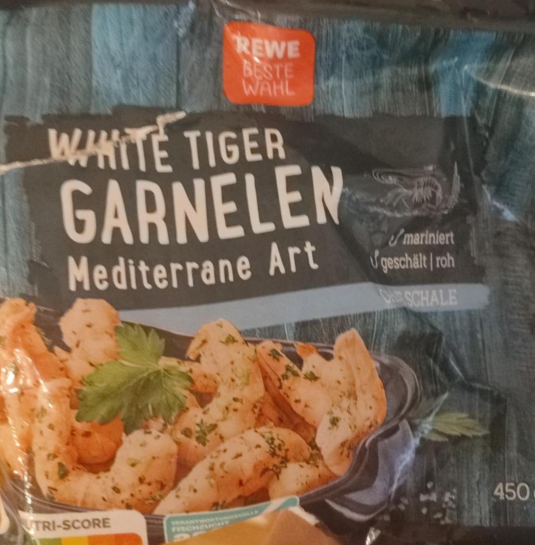 Fotografie - White Tiger Garnelen Mediterrane Art Rewe