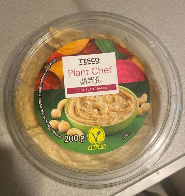 Fotografie - Plant Chef Hummus with nuts Tesco