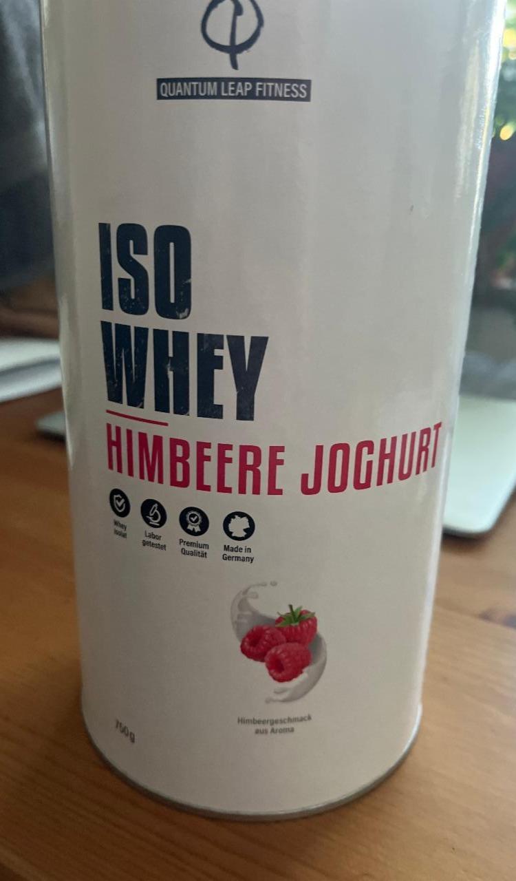 Fotografie - ISO Whey Himbeere Joghurt