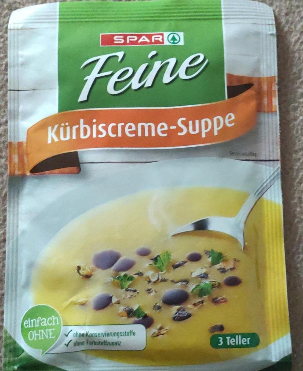 Fotografie - Feine Kürbiscreme Suppe Spar