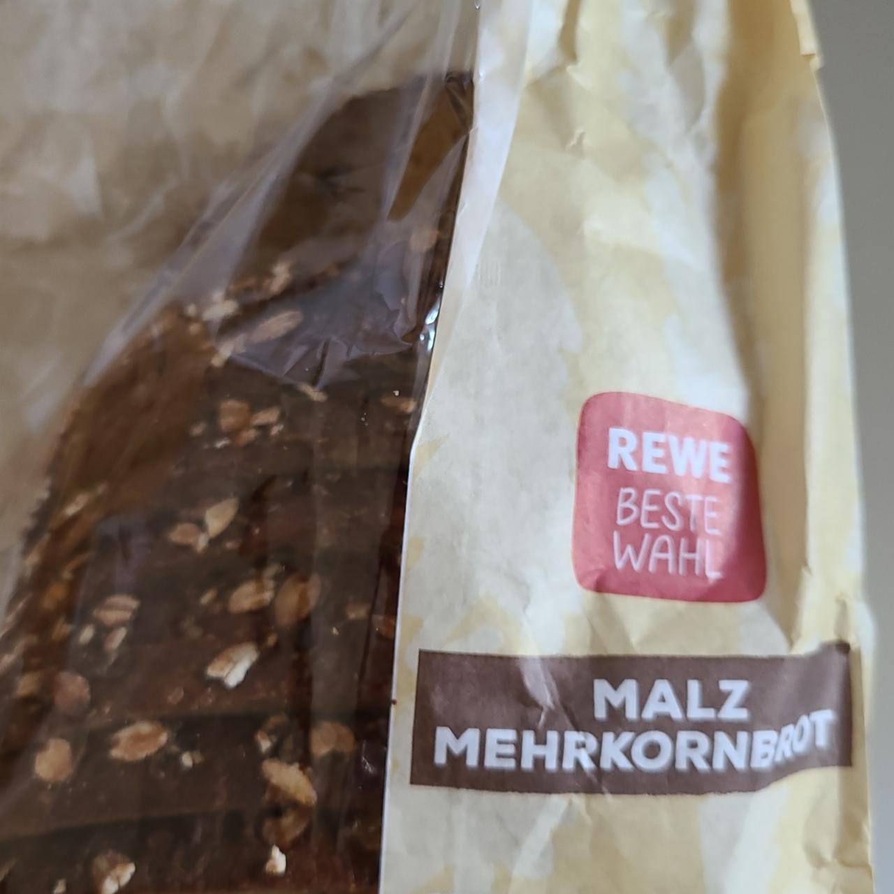 Fotografie - Malz mehrkornbrot Rewe