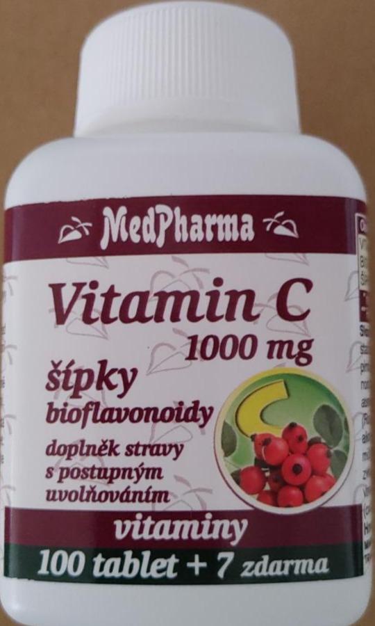 Fotografie - Vitamín C s šípkami 1000mg