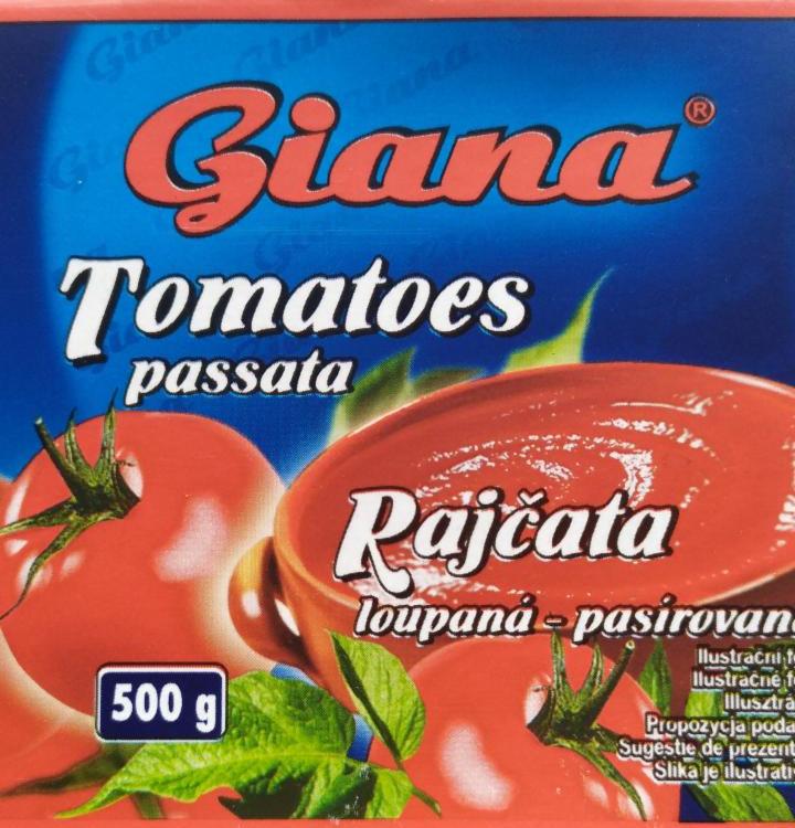 Fotografie - Tomatoes passata Giana