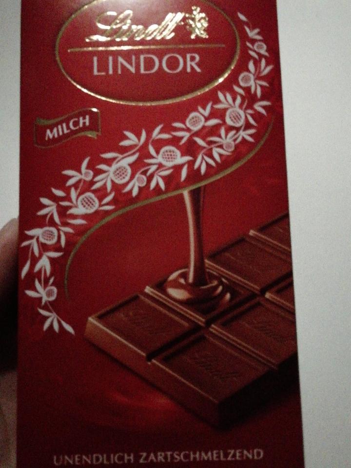 Fotografie - Lindt lindor milch chocolate