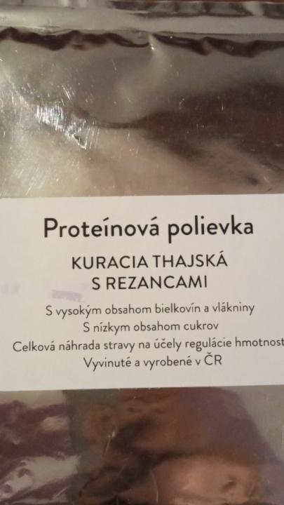 Fotografie - Proteinova polievka kuracia Thajská s rezancami My Keto