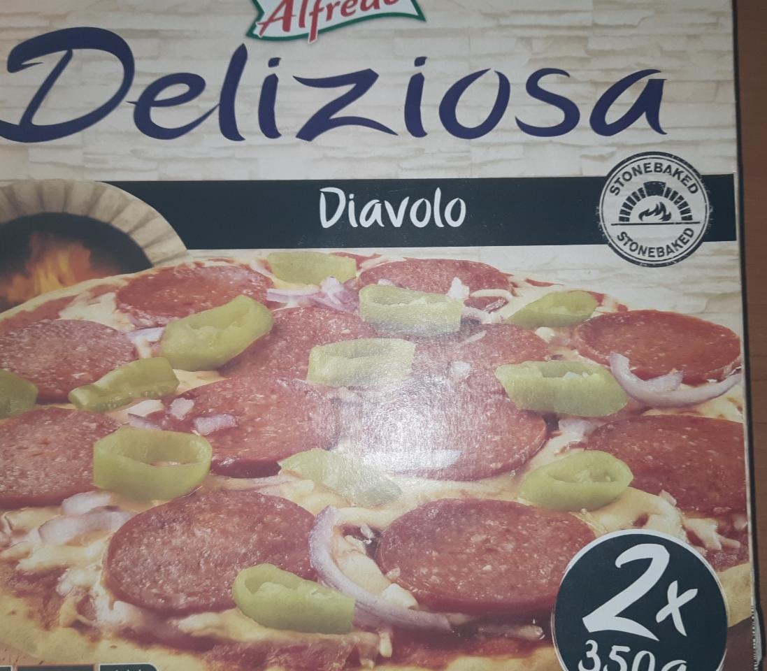Fotografie - Pizza Deliziosa Diavolo Alfredo Lidl