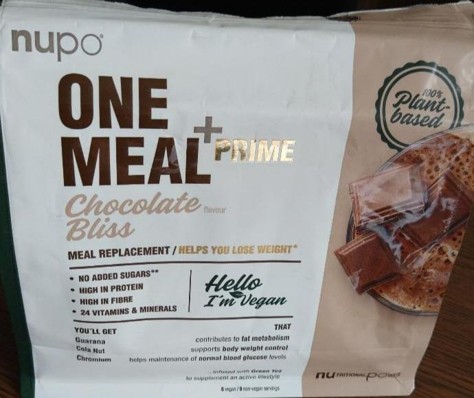 Fotografie - ONE MEAL +PRIME Chocolate Bliss Nupo