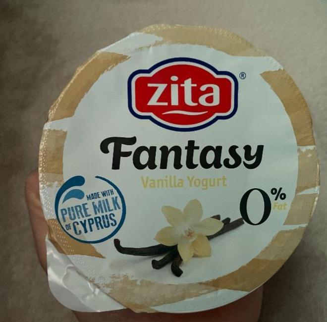 Fotografie - Zita Fantasy Vanilla Yogurt 0% fat