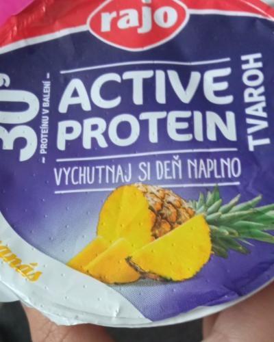 Fotografie - Active Protein tvaroh ananás Rajo