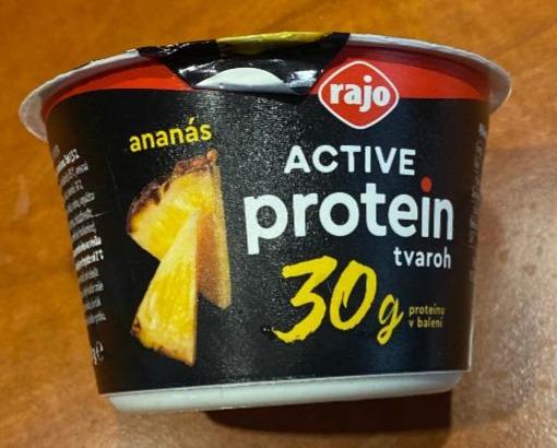 Fotografie - Active Protein tvaroh ananás Rajo