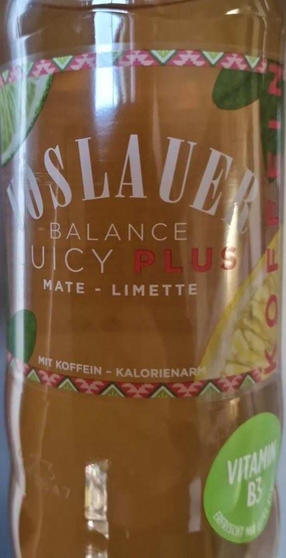 Fotografie - Balance Juicy Plus Mate - Limette Vöslauer