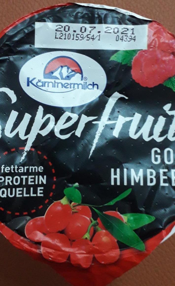 Fotografie - Superfruits Joghurt Goji-Himbeer Kärntnermilch